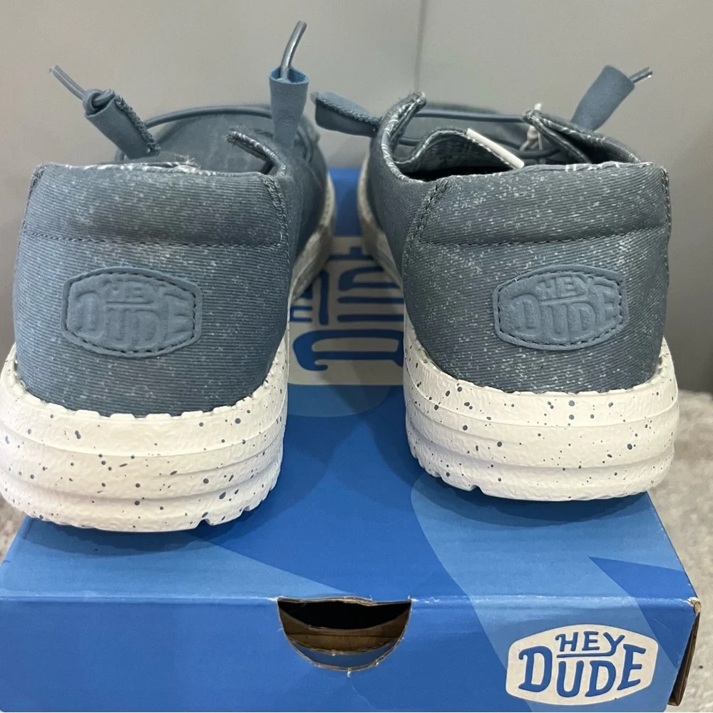 Hey Dude Woman’s Denim Blue Moccasins